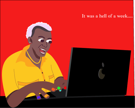 Visual storytelling illustration
