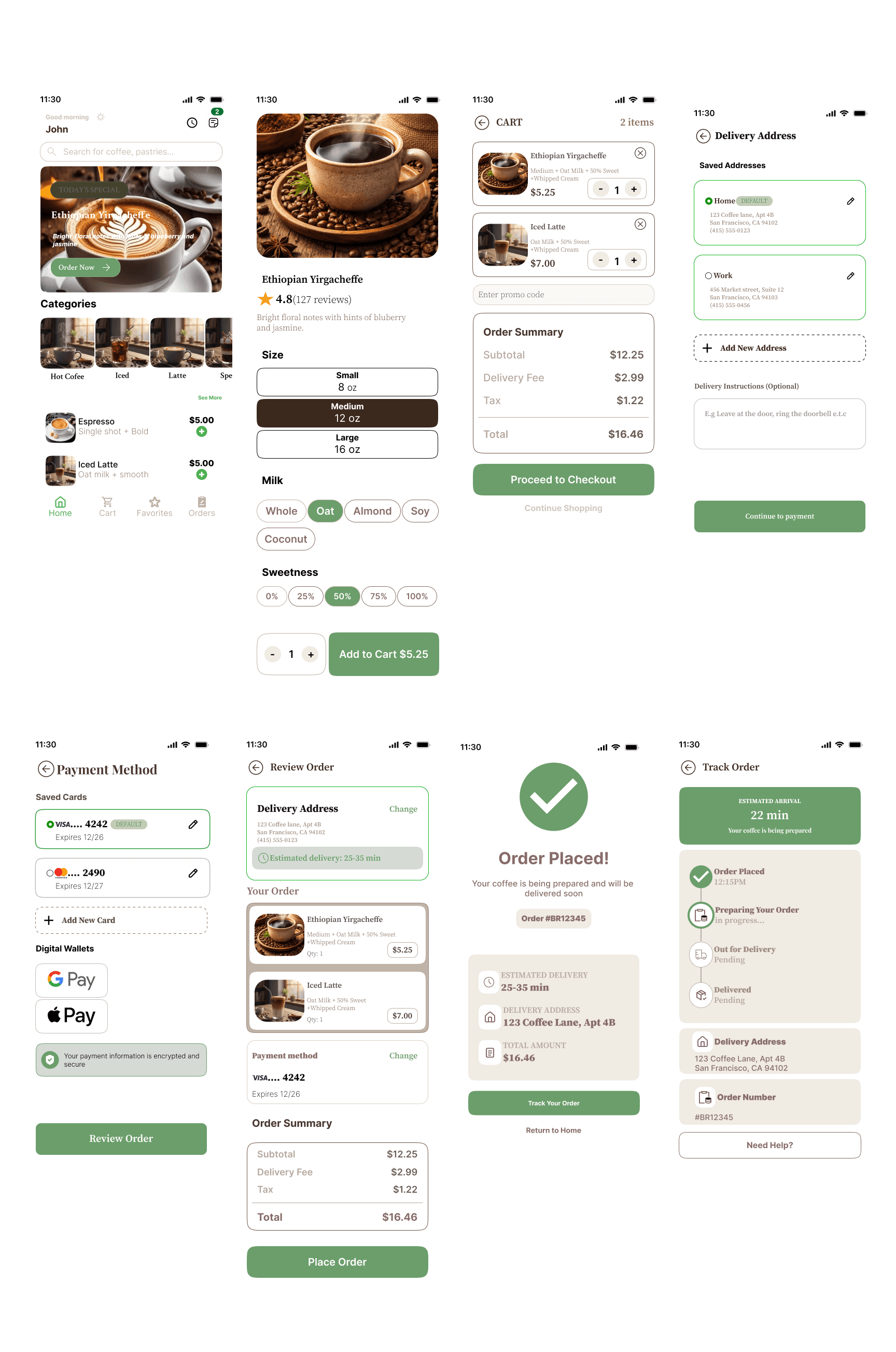Brewly — design project screenshot 8