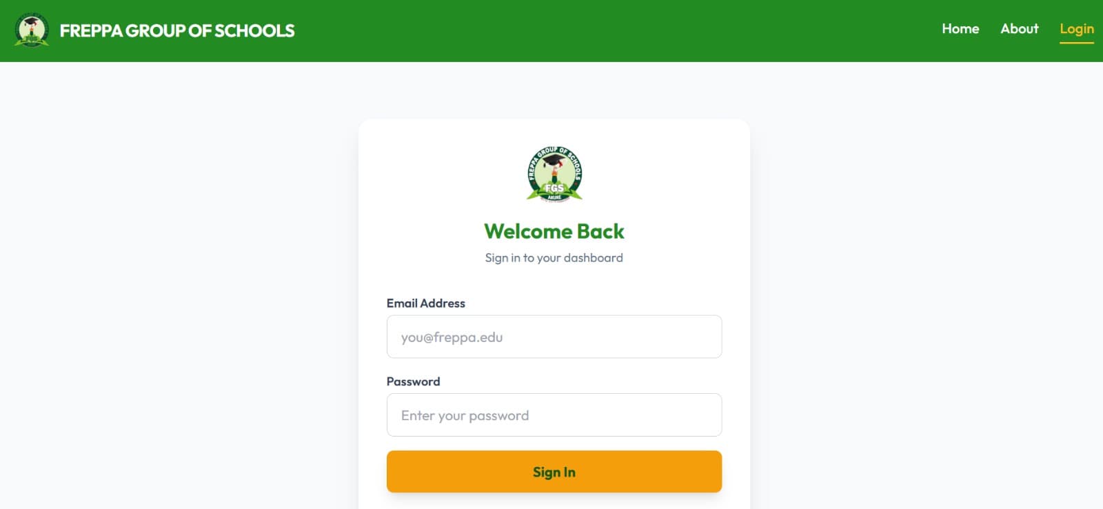 FREPPA — full-stack project screenshot 2