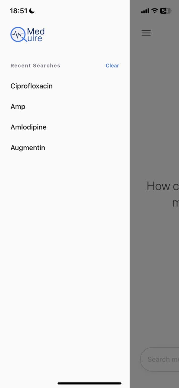 MedQuire — full-stack project screenshot 5